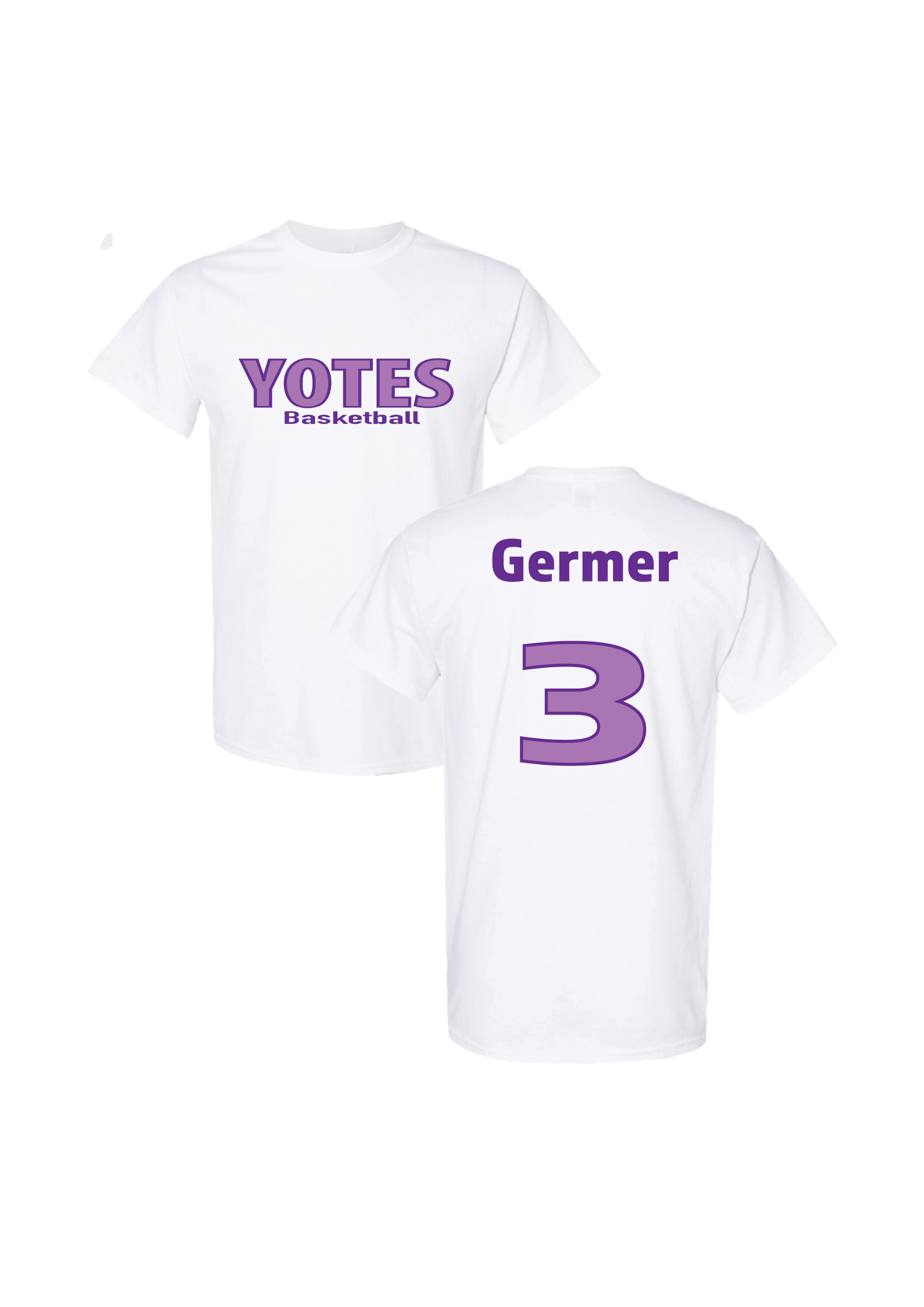 College of Idaho Mens Basketball Classic Tee - Alex Germer