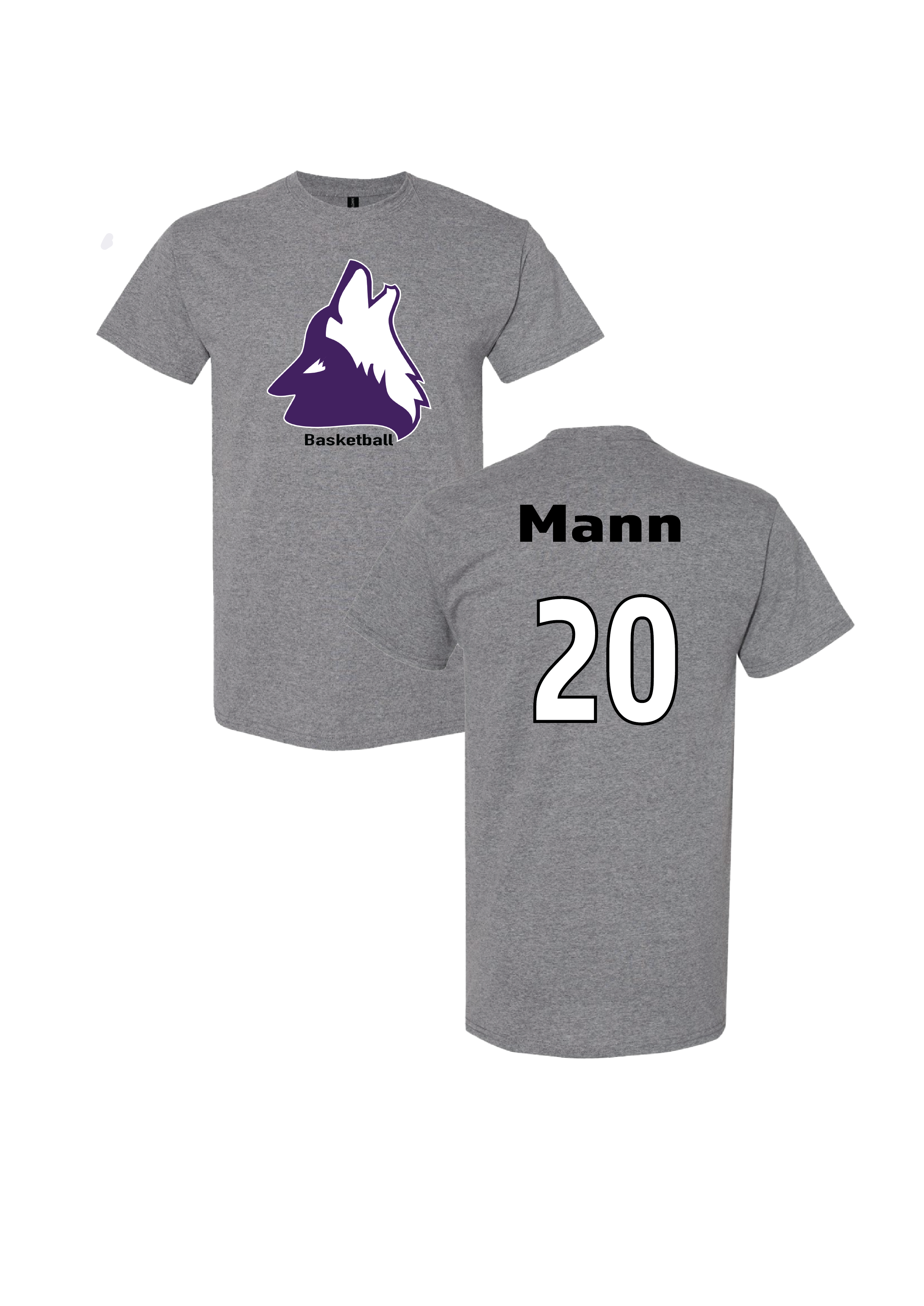 College of Idaho Mens Basketball Classic Tee - CJ Mann