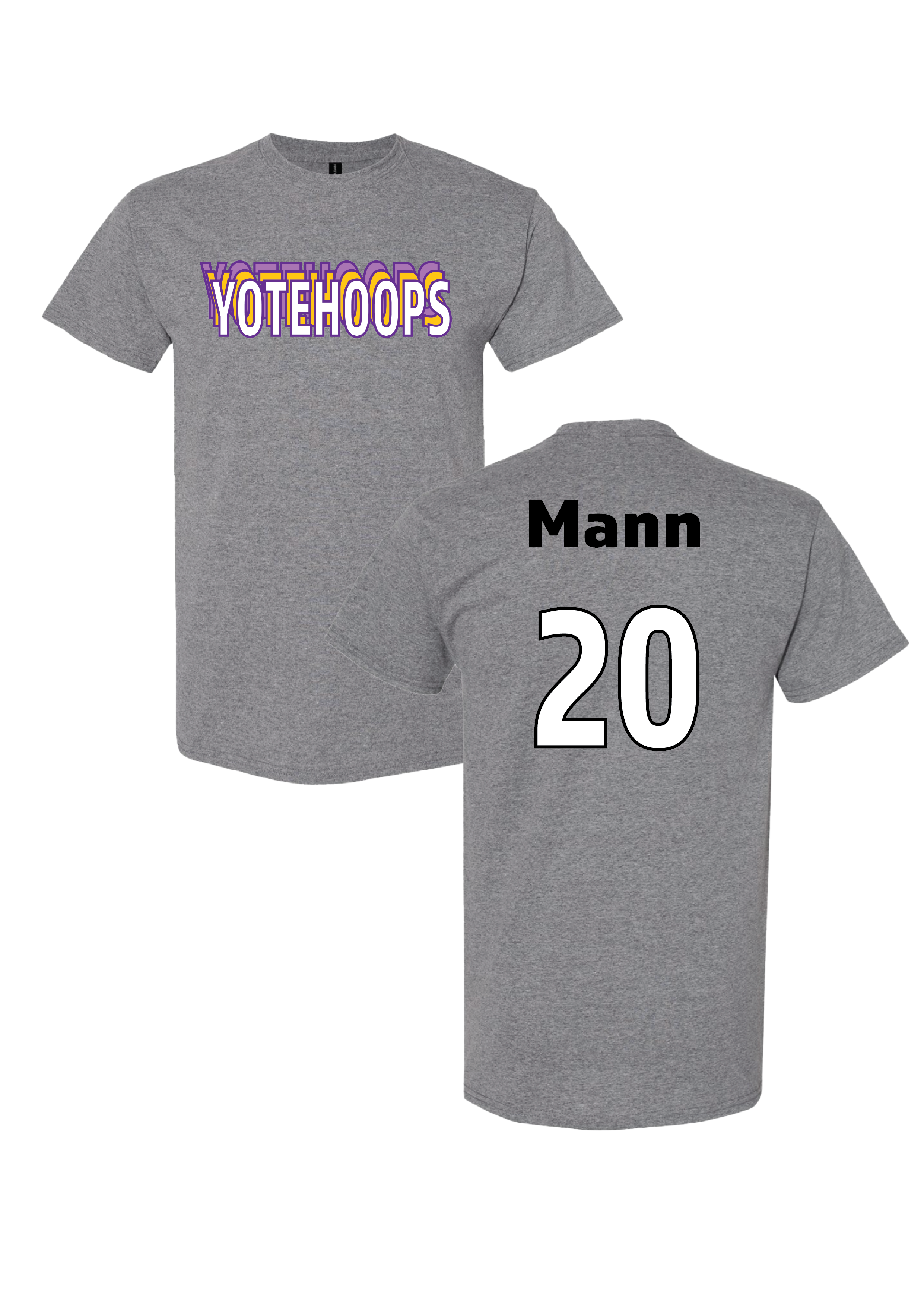 College of Idaho Mens Basketball Classic Tee - CJ Mann