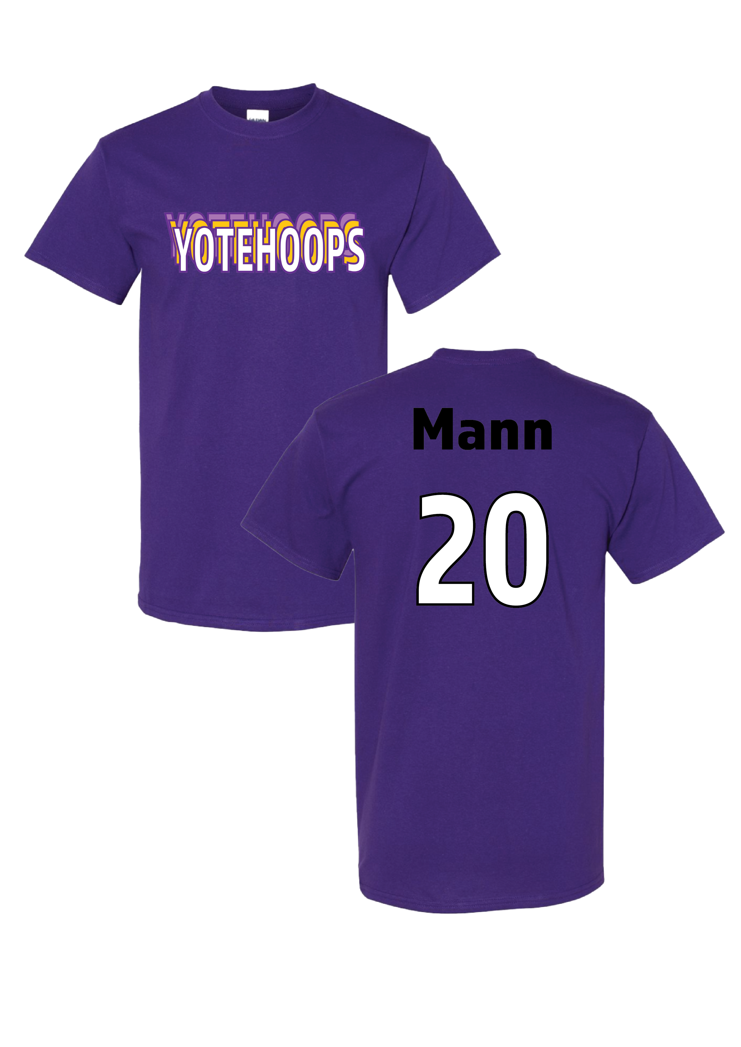 College of Idaho Mens Basketball Classic Tee - CJ Mann
