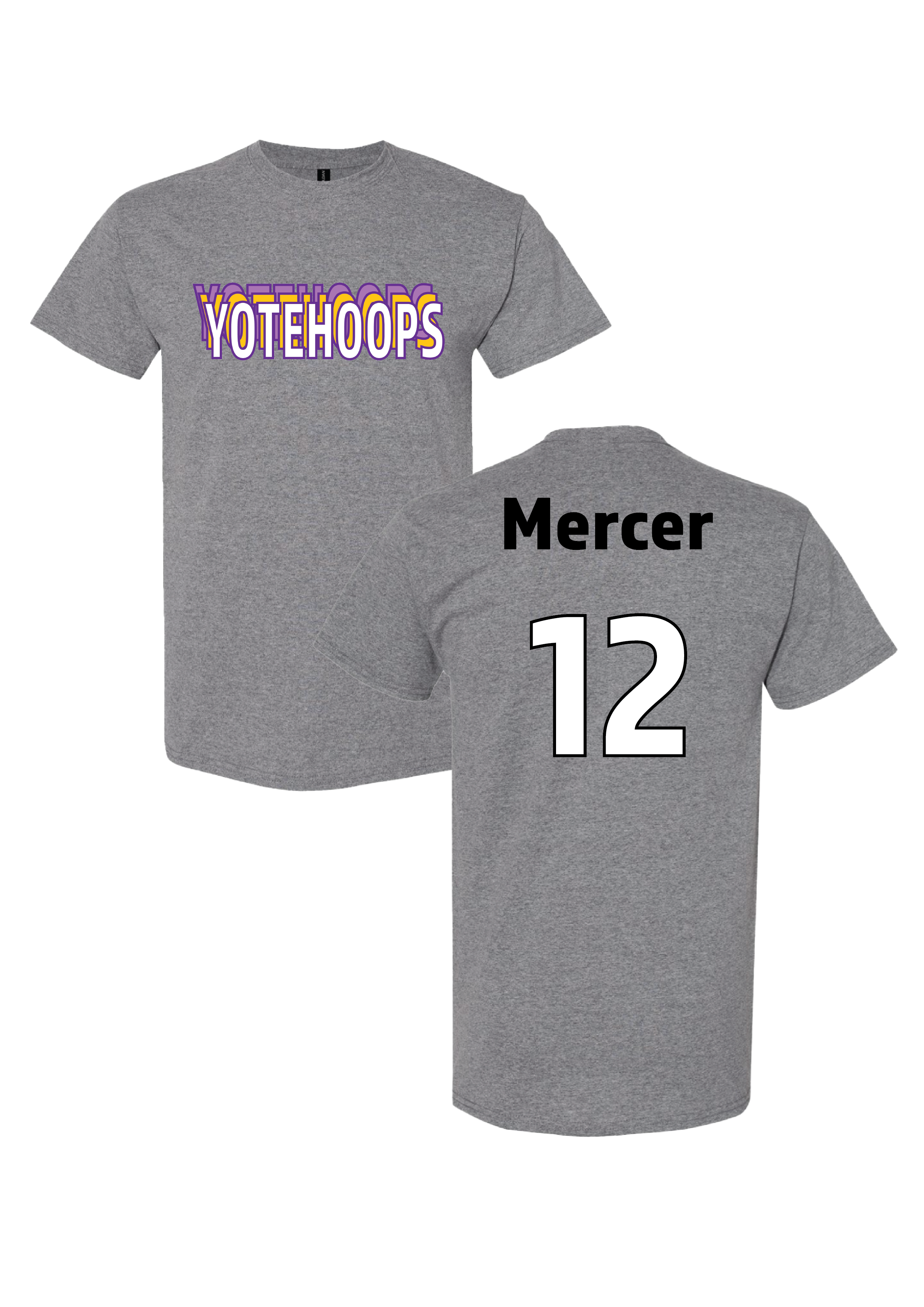 College of Idaho Mens Basketball Classic Tee - Isaac Mercer