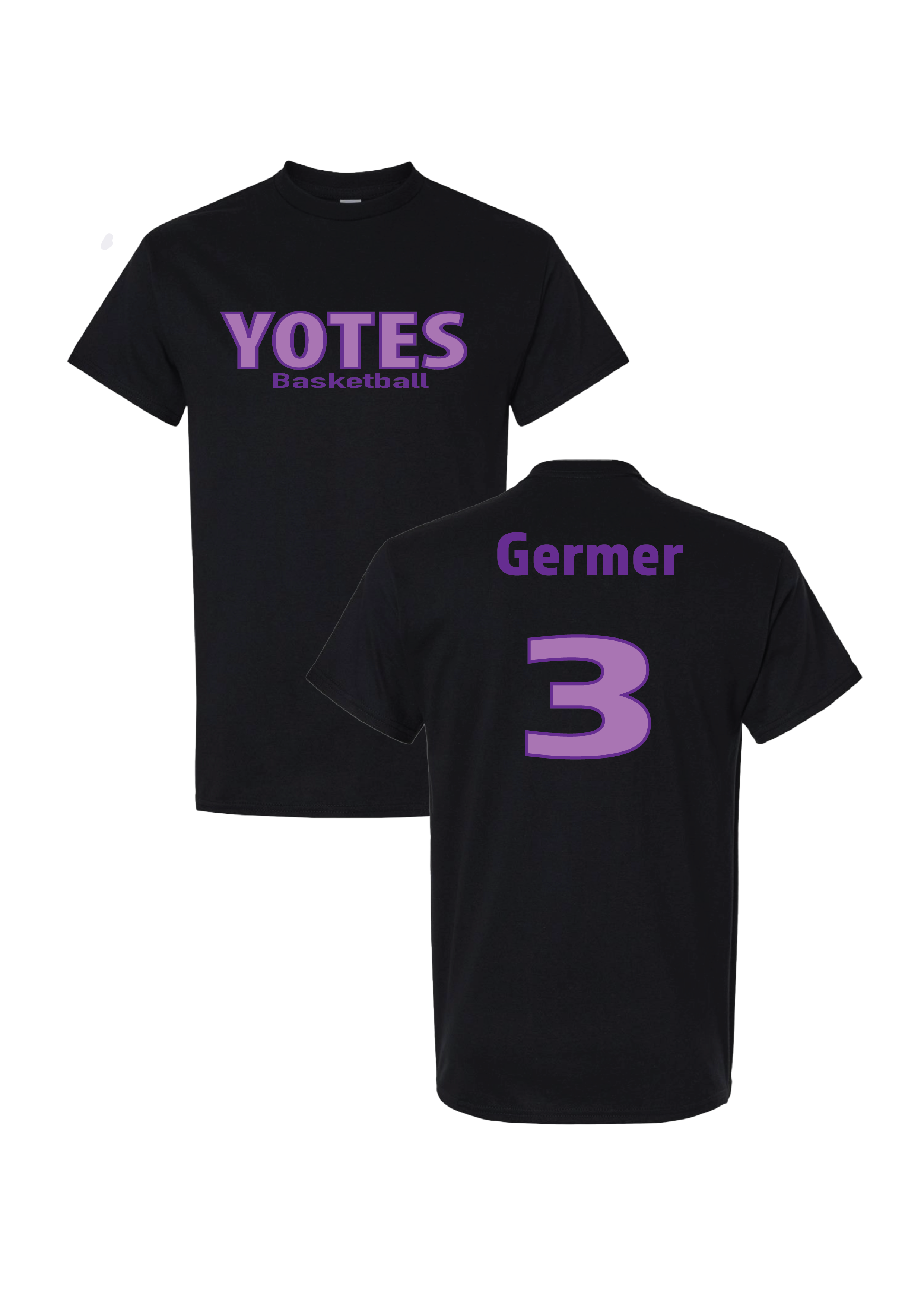College of Idaho Mens Basketball Classic Tee - Alex Germer