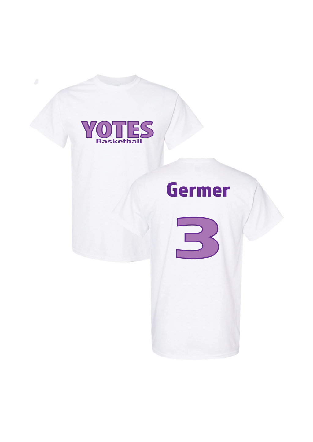 College of Idaho Mens Basketball Classic Tee - Alex Germer