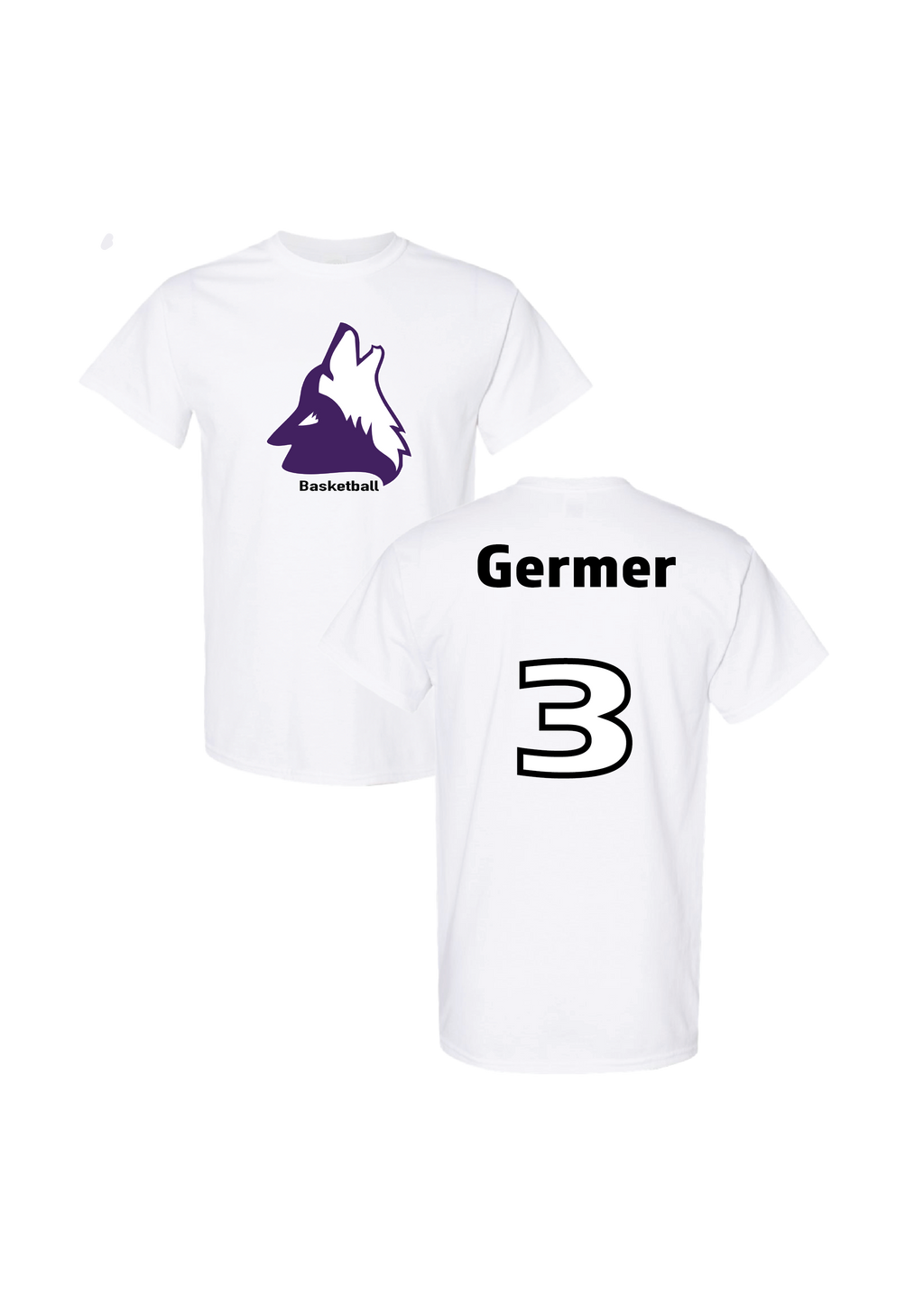 College of Idaho Mens Basketball Classic Tee - Alex Germer