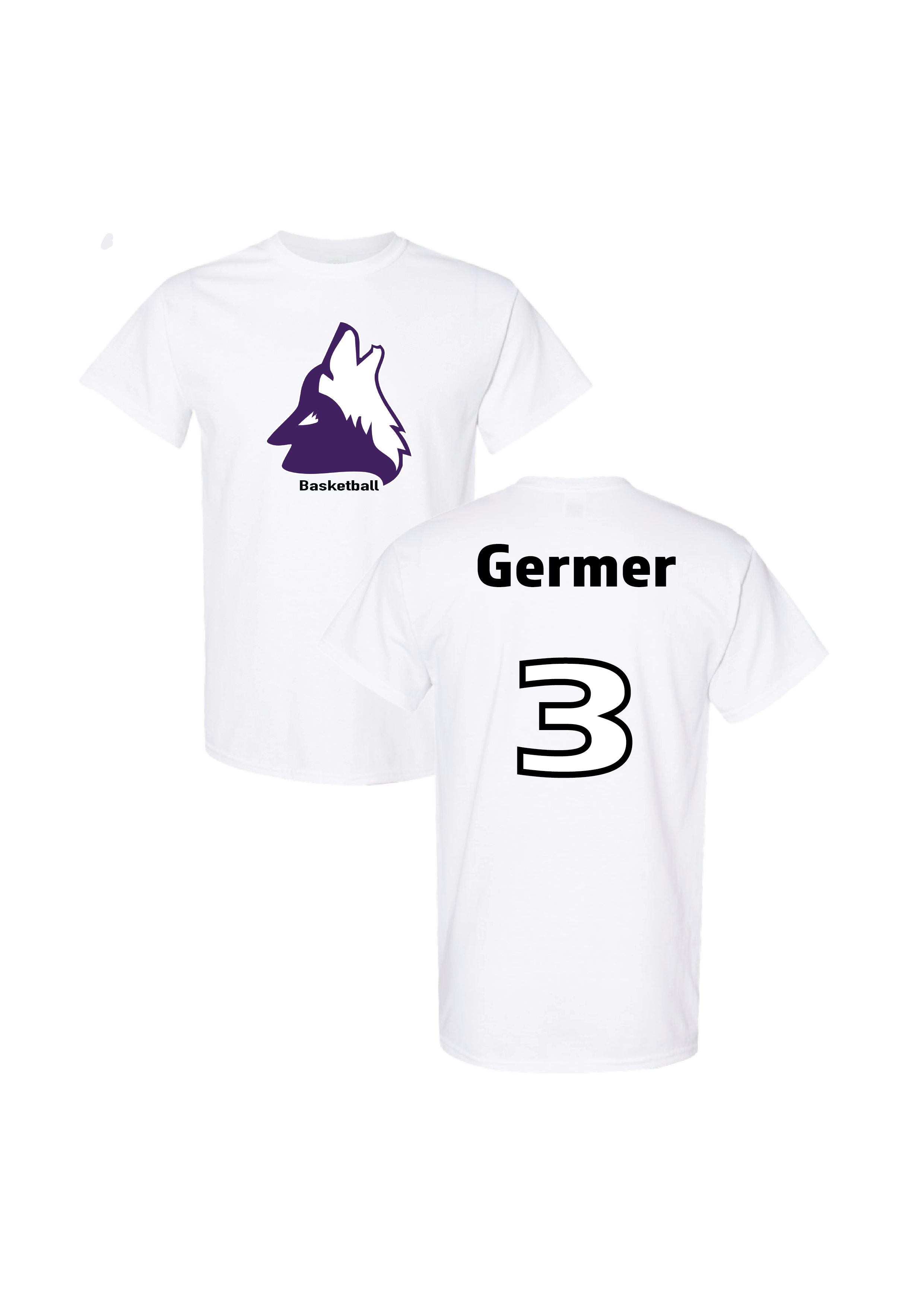 College of Idaho Mens Basketball Classic Tee - Alex Germer