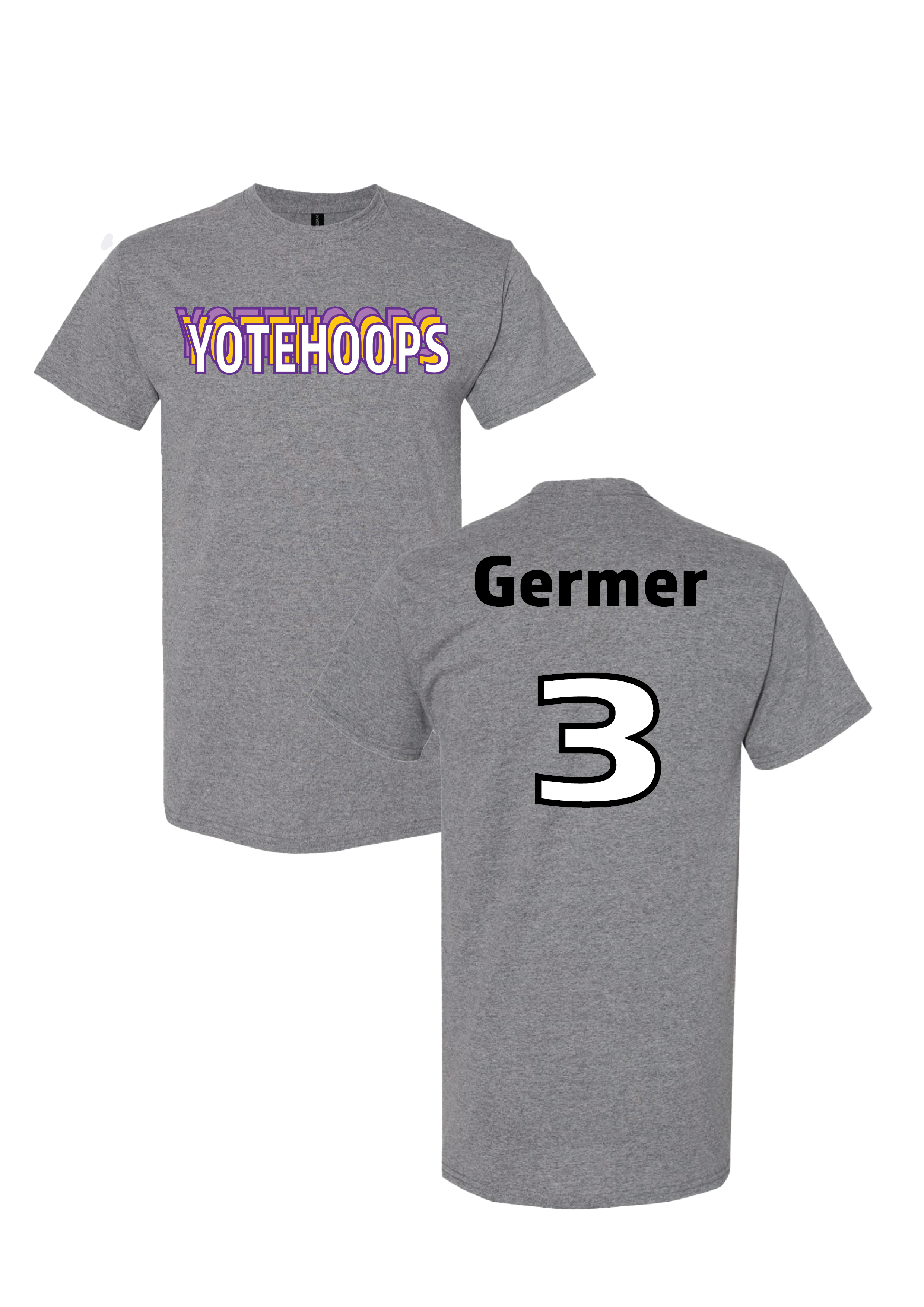 College of Idaho Mens Basketball Classic Tee - Alex Germer
