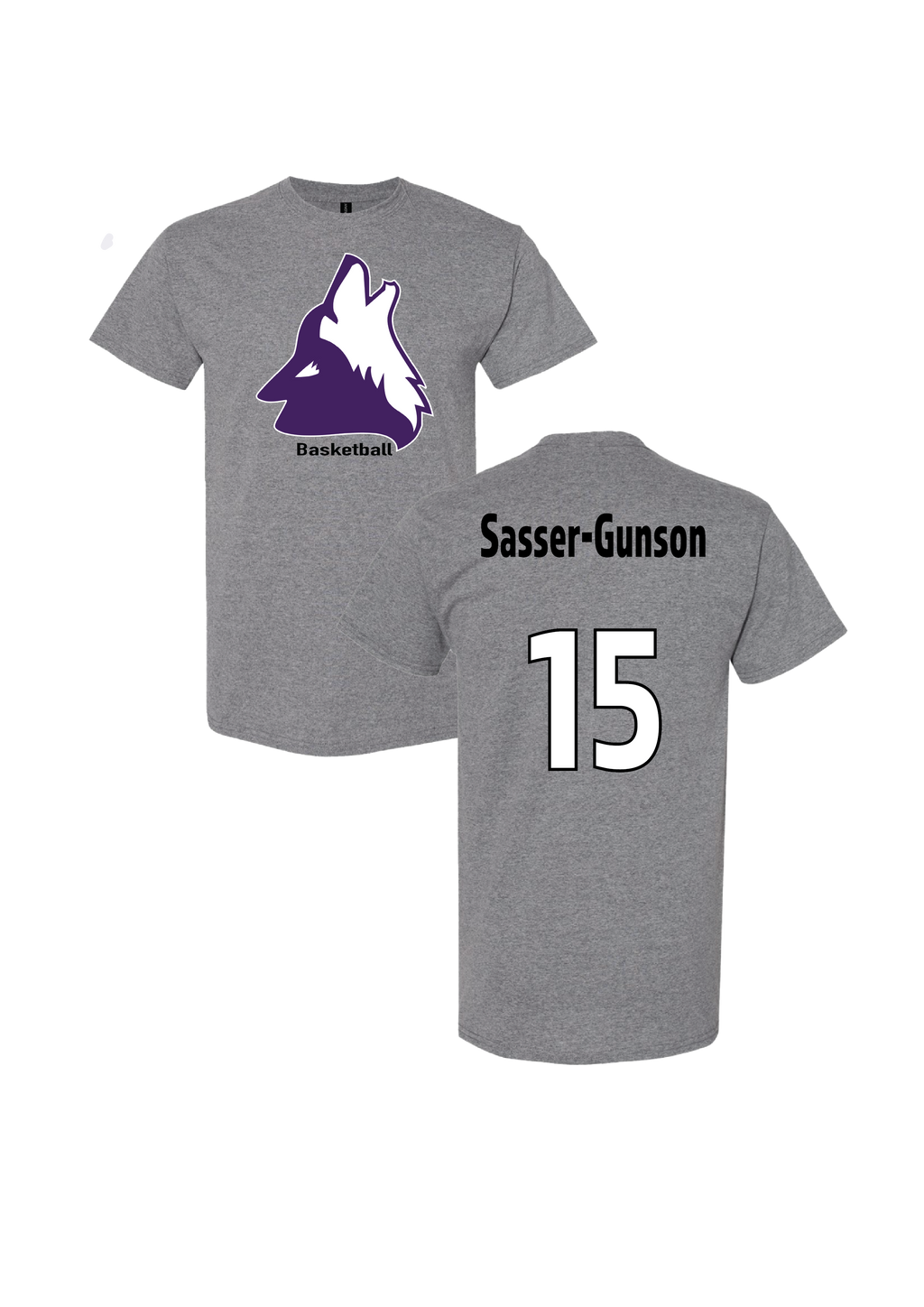 College of Idaho Mens Basketball Classic Tee - Reece Sasser-Gunson