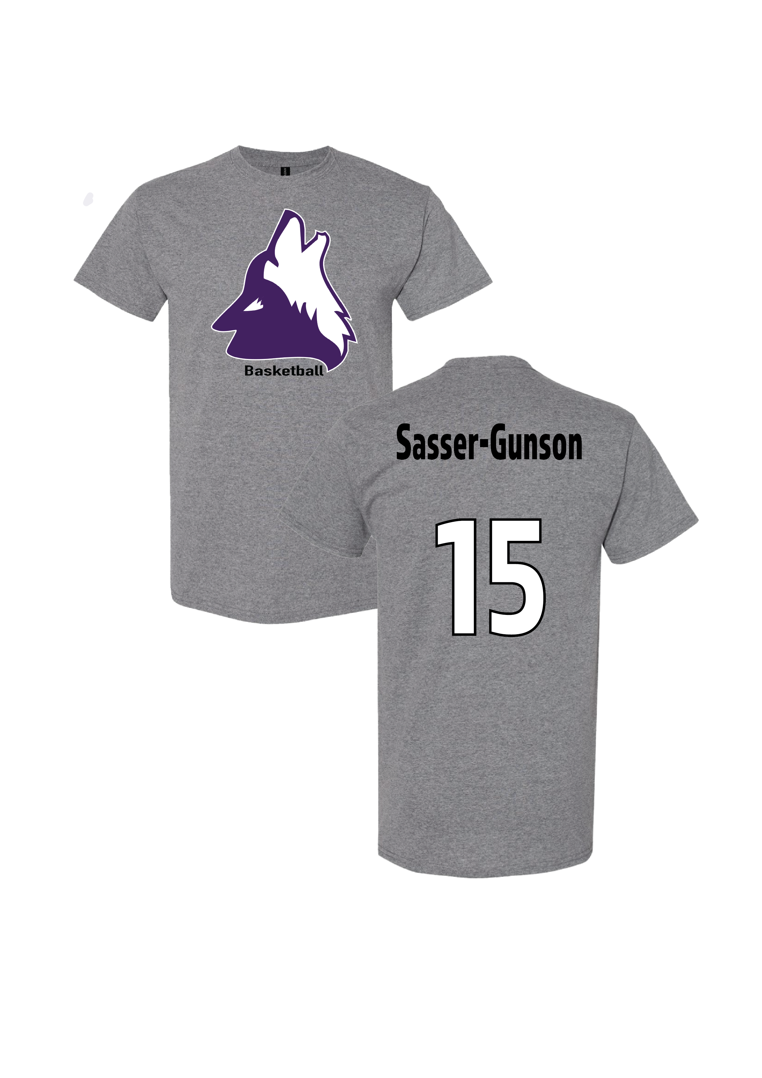 College of Idaho Mens Basketball Classic Tee - Reece Sasser-Gunson