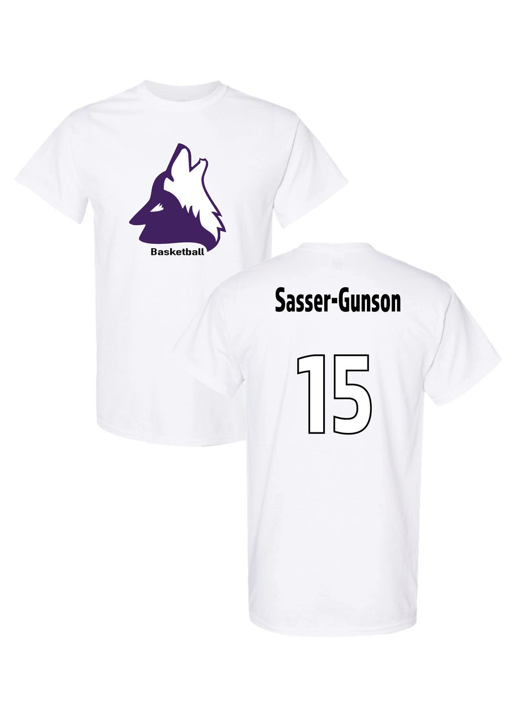 College of Idaho Mens Basketball Classic Tee - Reece Sasser-Gunson