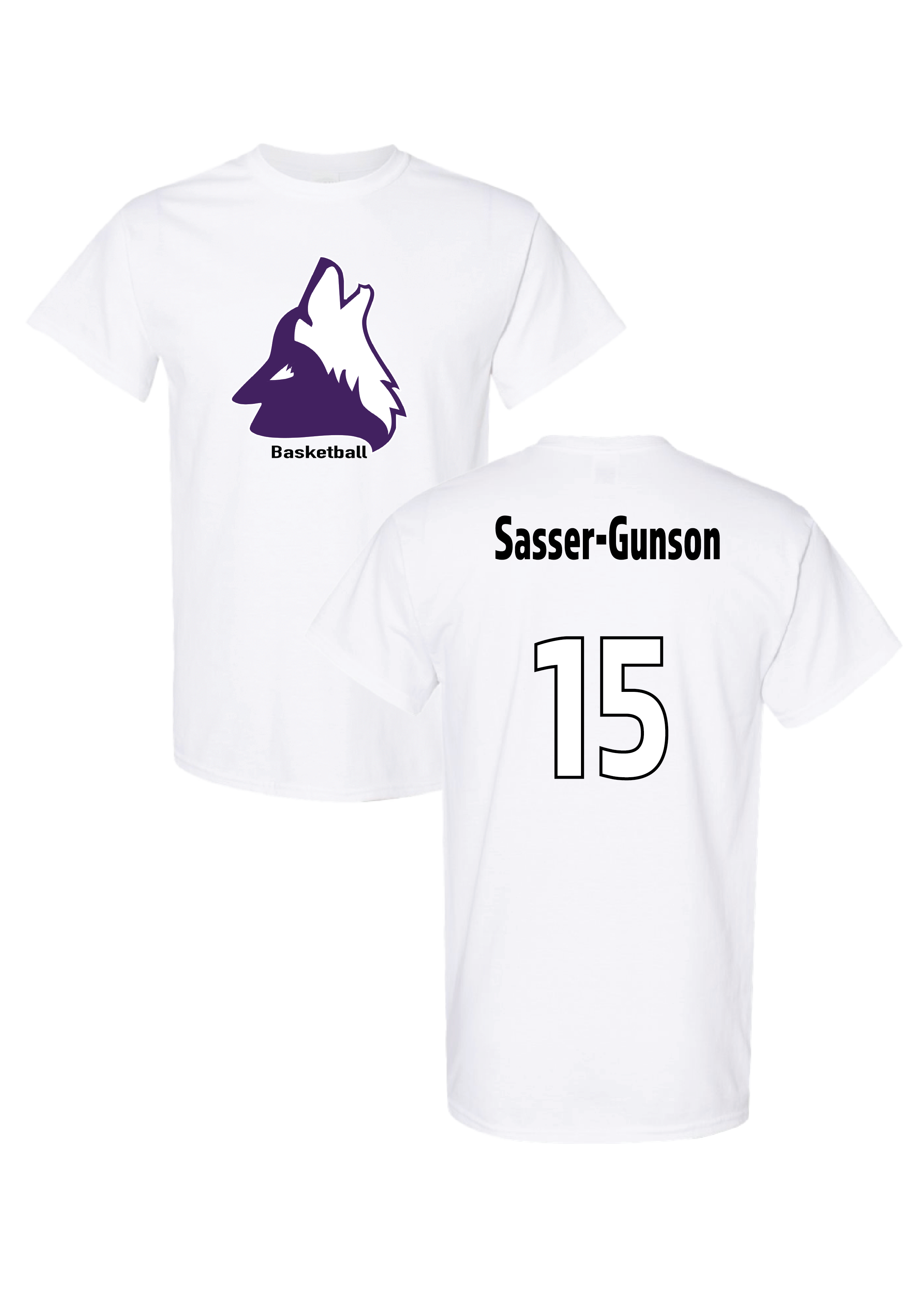 College of Idaho Mens Basketball Classic Tee - Reece Sasser-Gunson