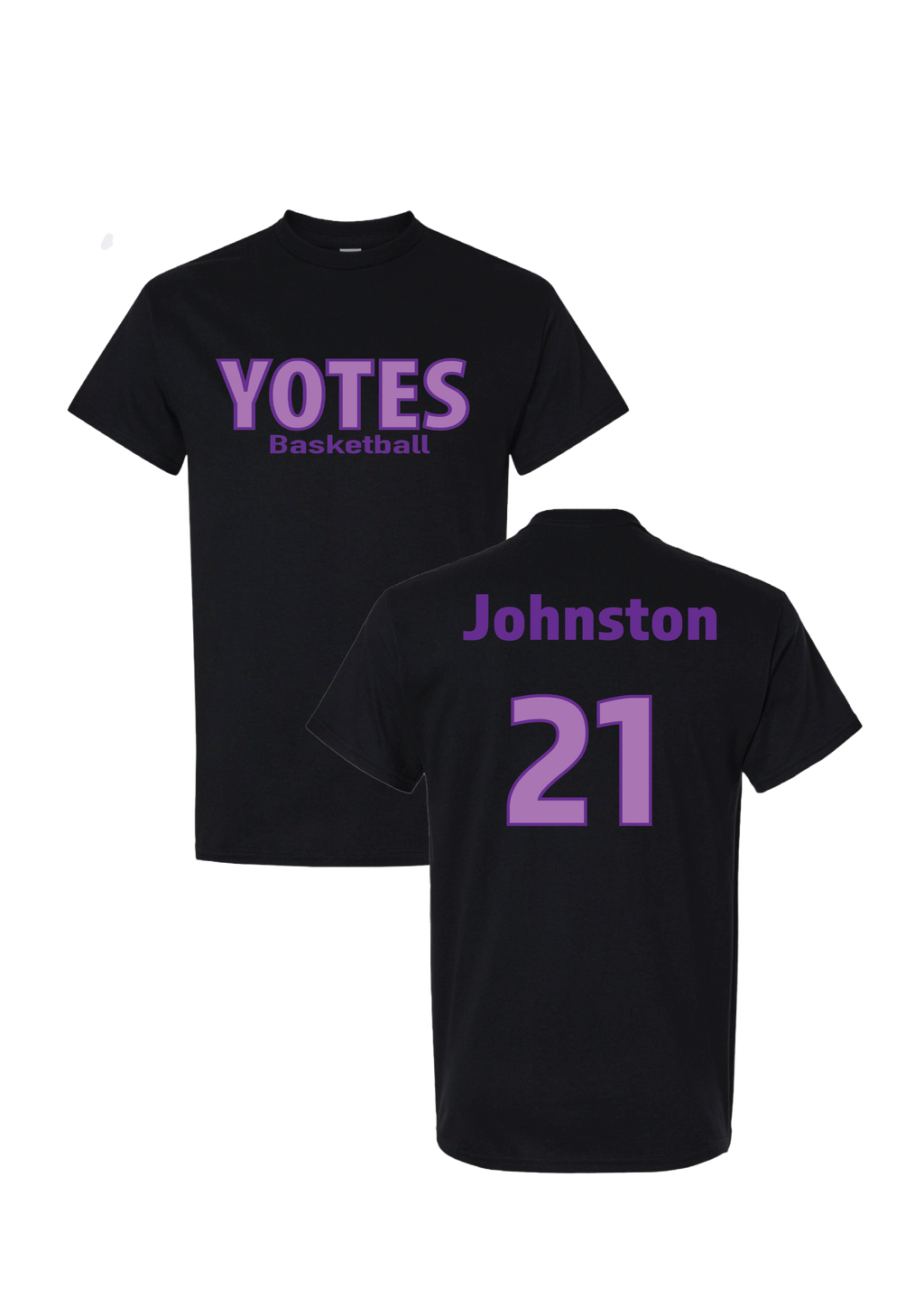 College of Idaho Mens Basketball Classic Tee -Rey Johnston