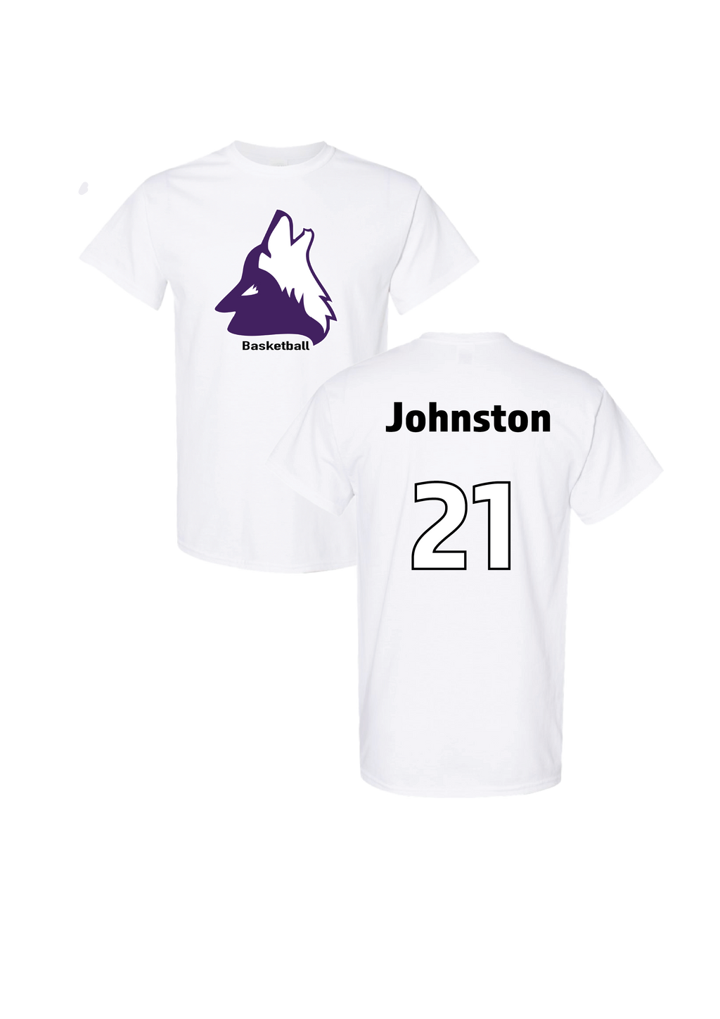 College of Idaho Mens Basketball Classic Tee - Rey Johnston