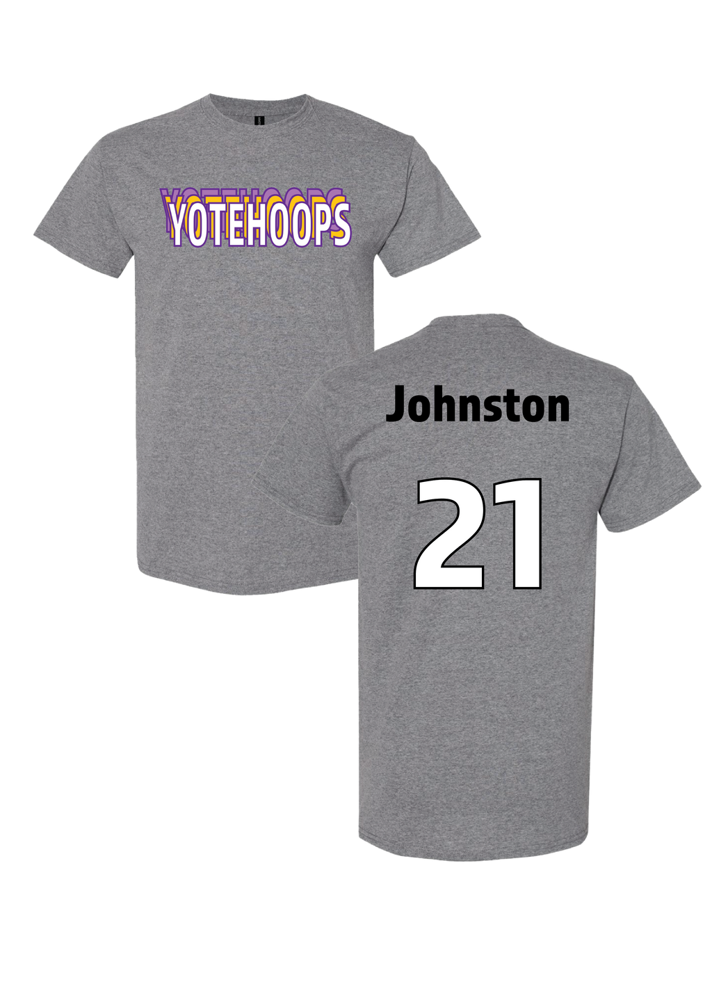 College of Idaho Mens Basketball Classic Tee - Rey Johnston