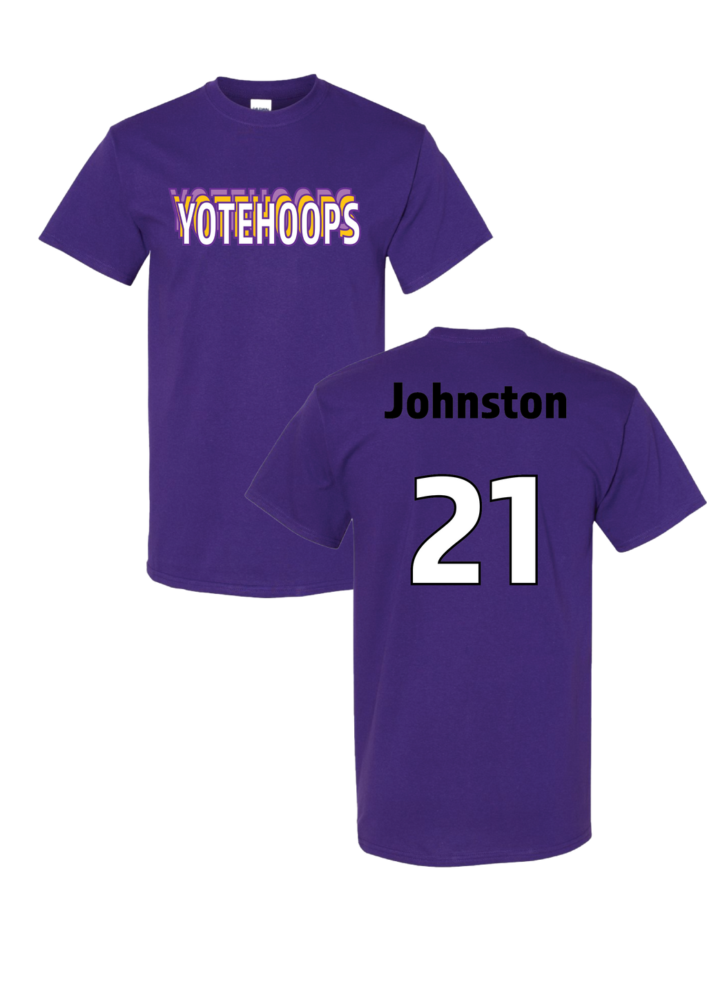 College of Idaho Mens Basketball Classic Tee - Rey Johnston