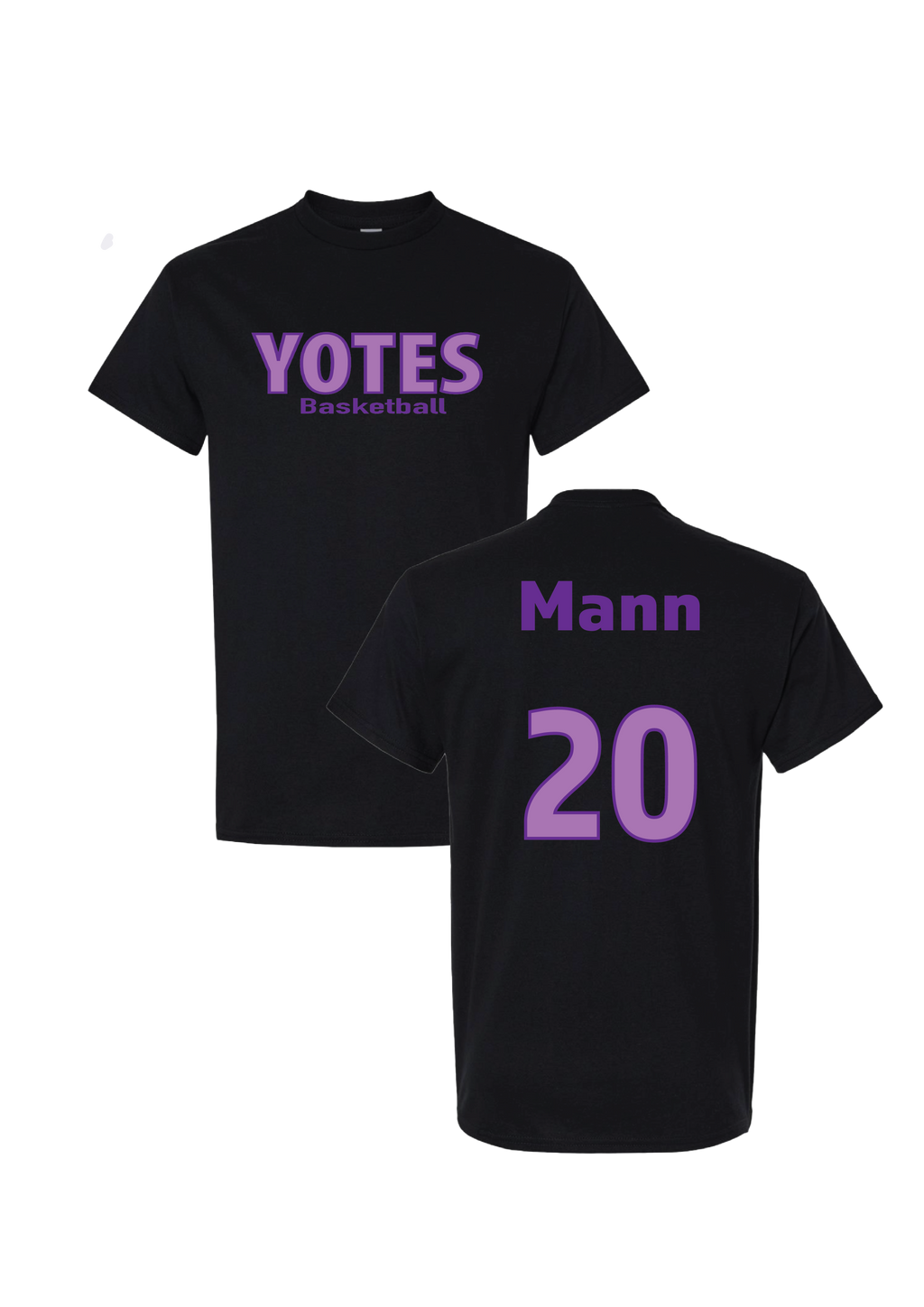 College of Idaho Mens Basketball Classic Tee - CJ Mann
