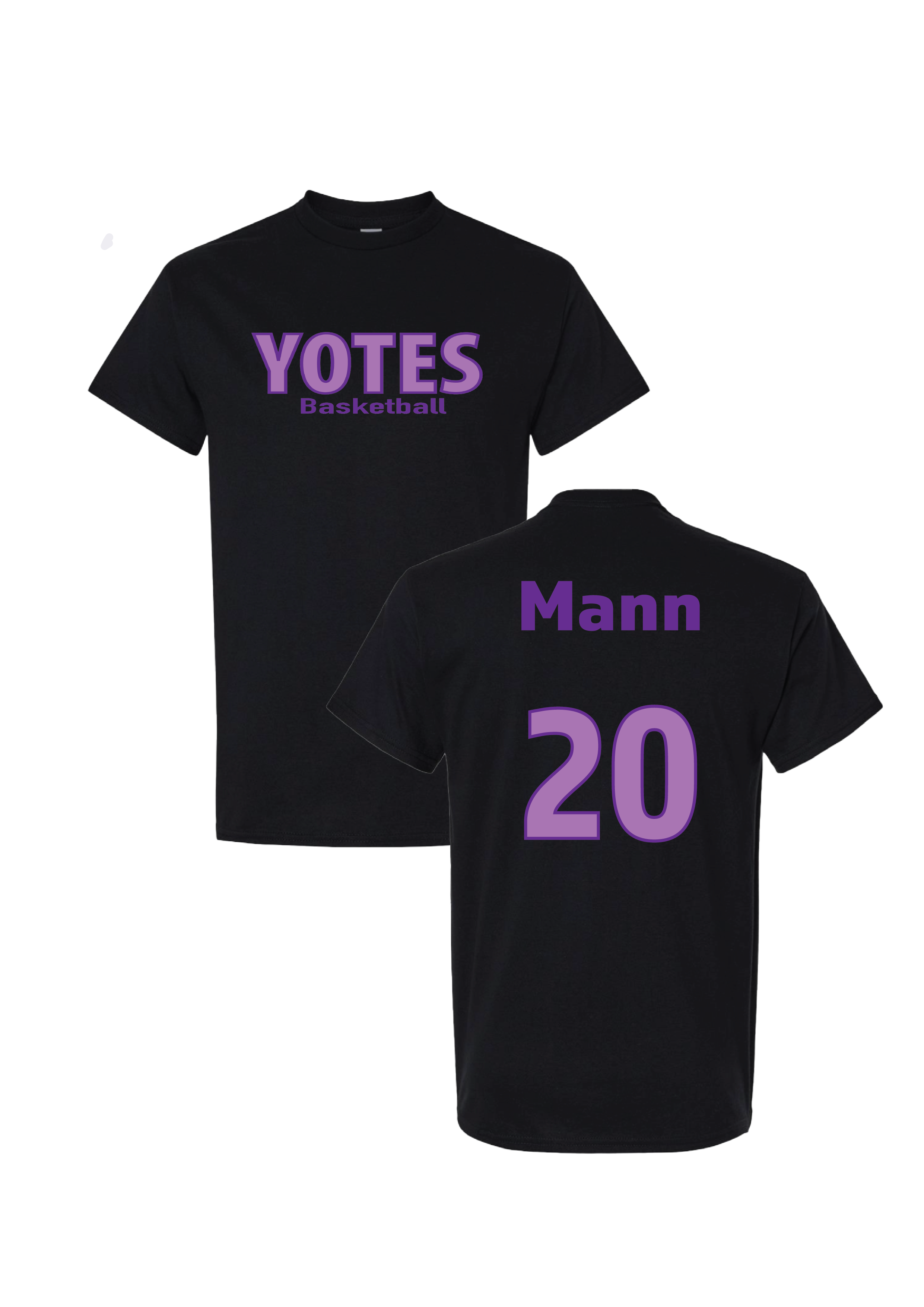 College of Idaho Mens Basketball Classic Tee - CJ Mann