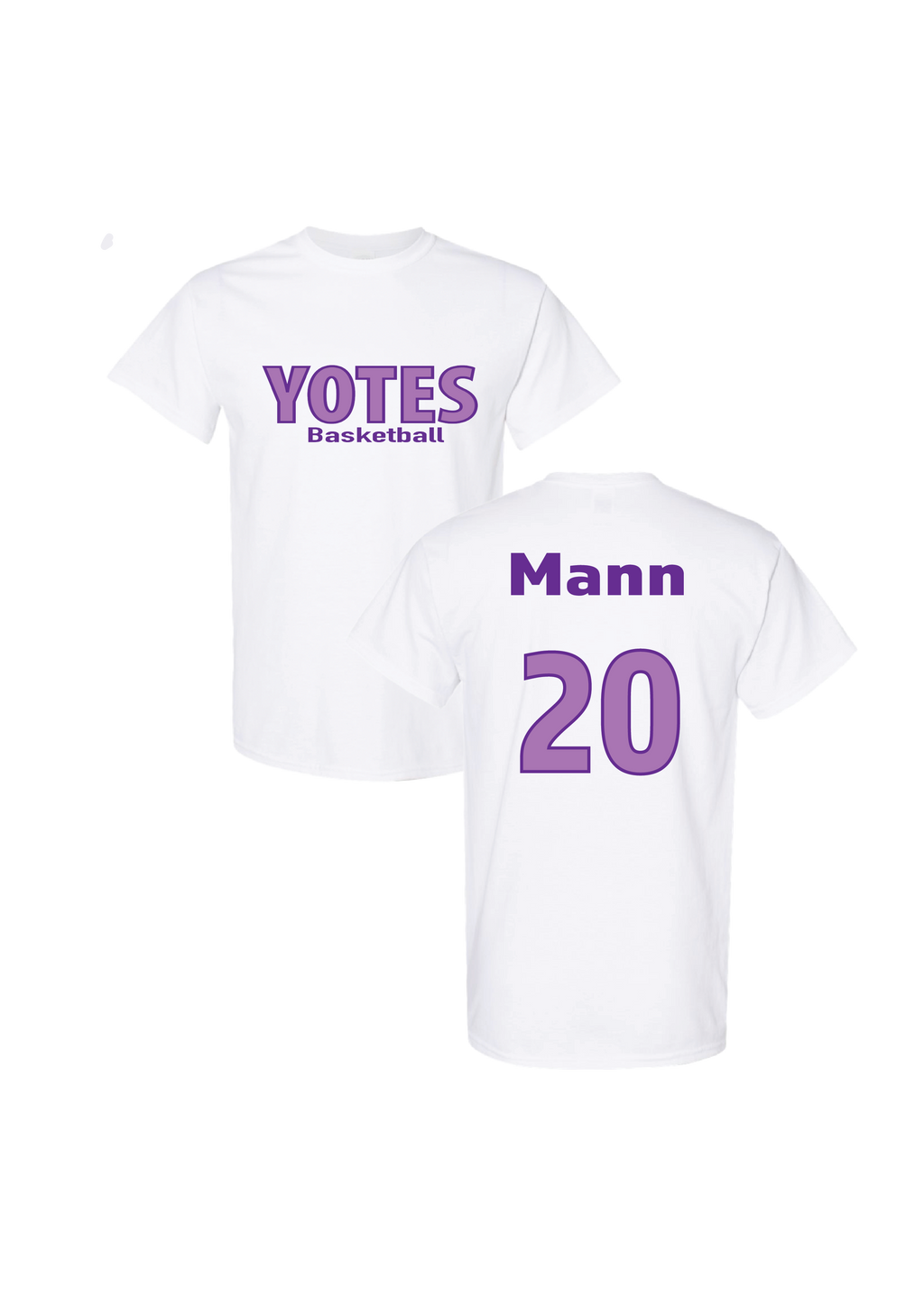 College of Idaho Mens Basketball Classic Tee - CJ Mann