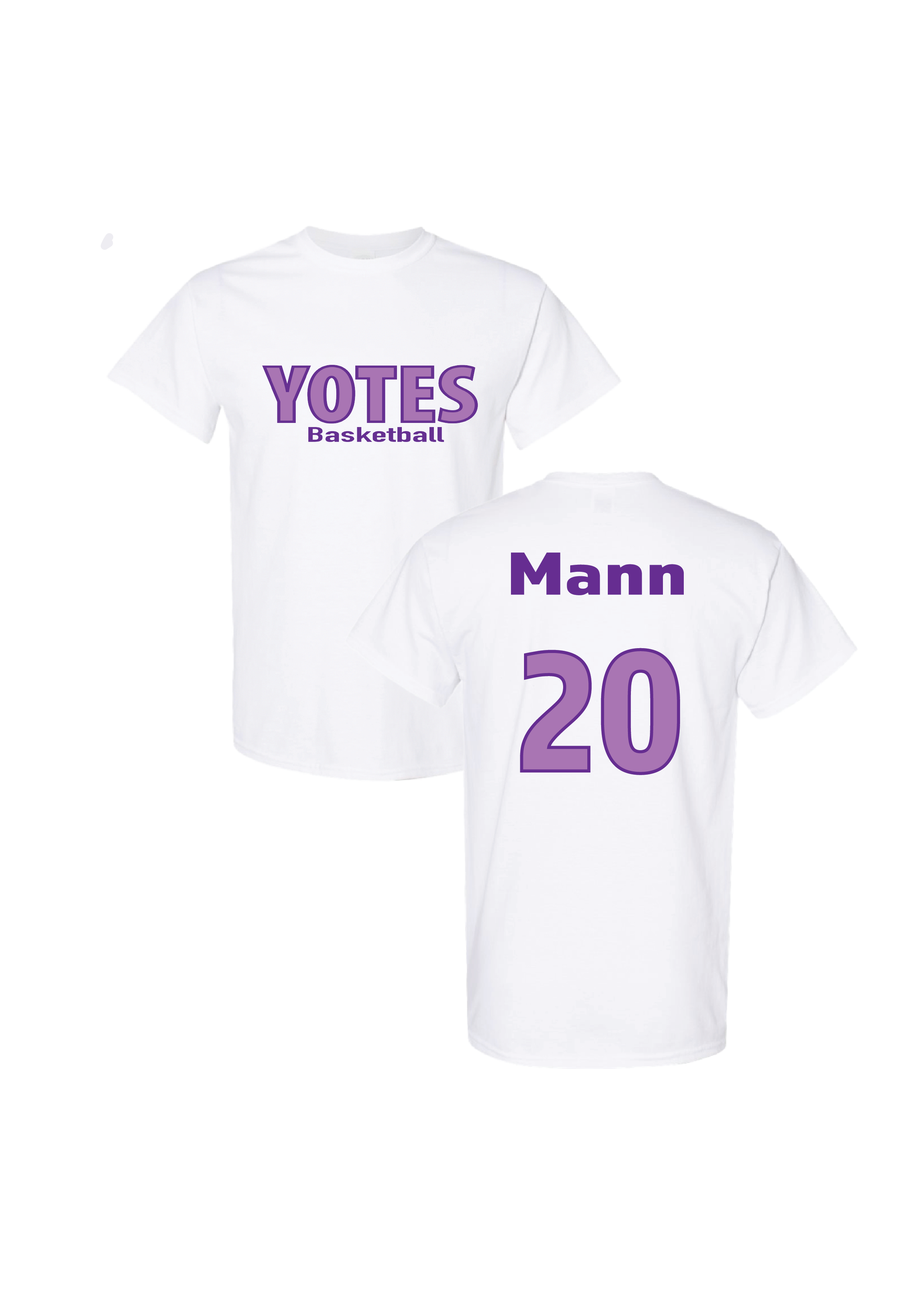 College of Idaho Mens Basketball Classic Tee - CJ Mann