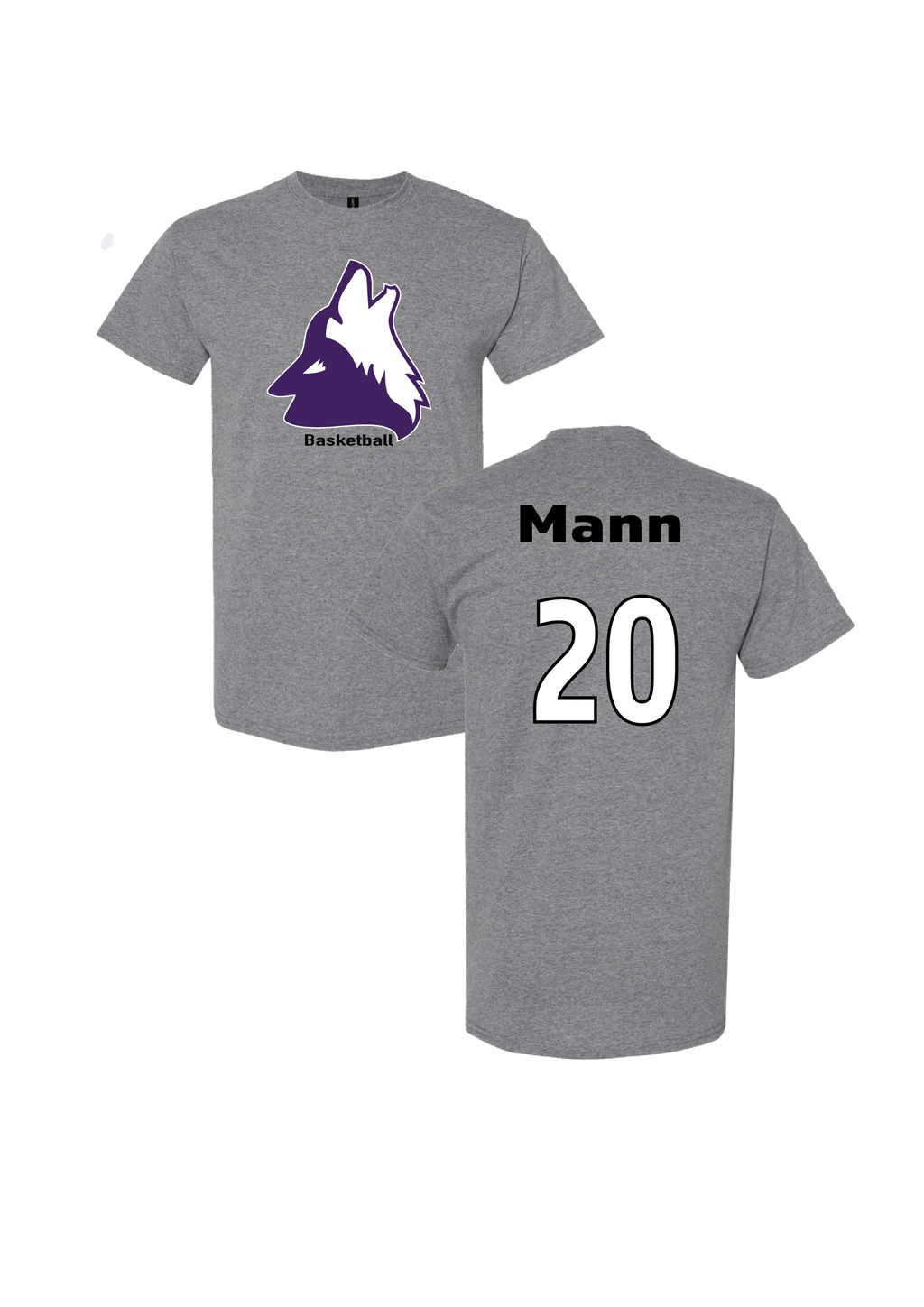 College of Idaho Mens Basketball Classic Tee - CJ Mann