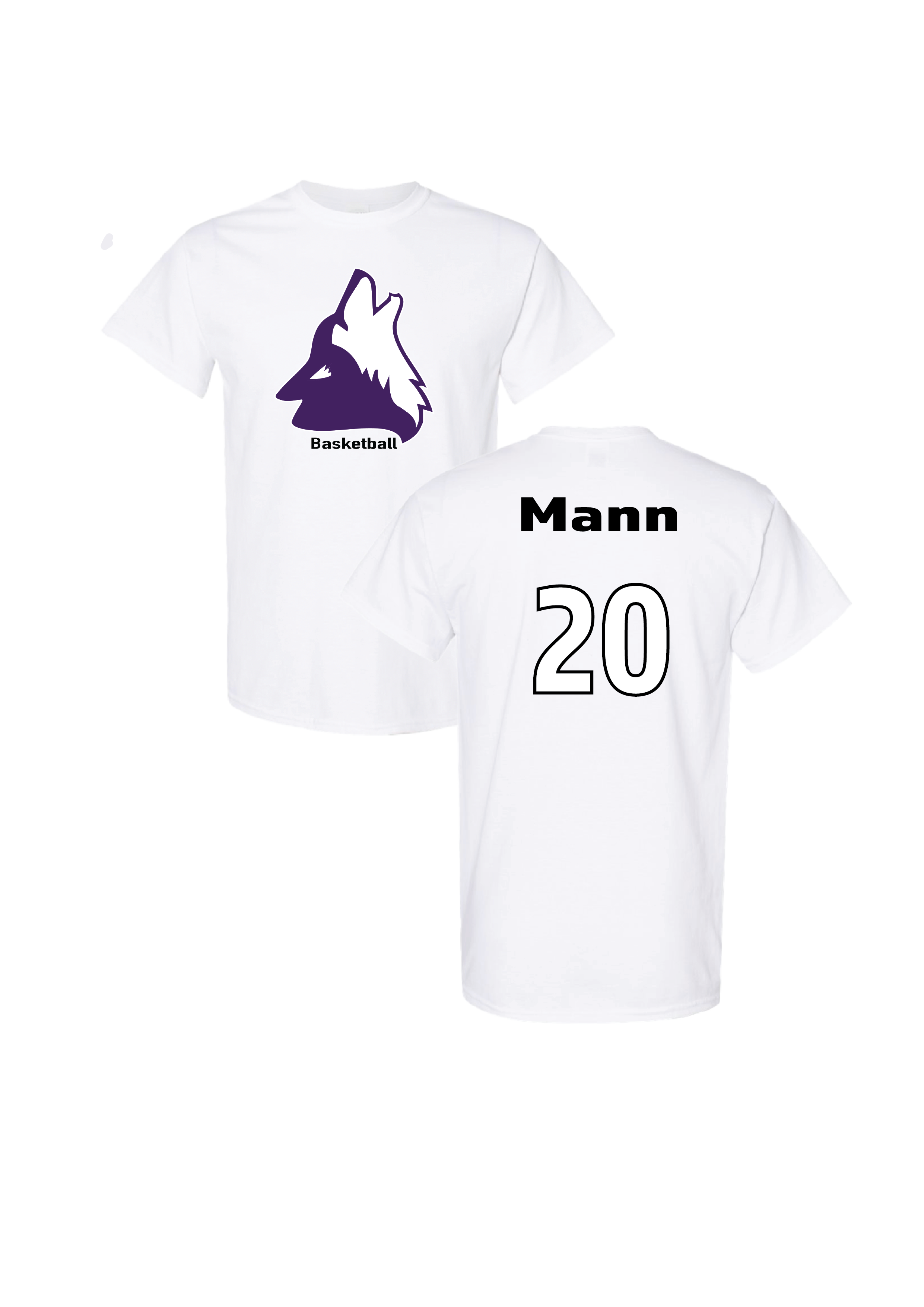 College of Idaho Mens Basketball Classic Tee - CJ Mann