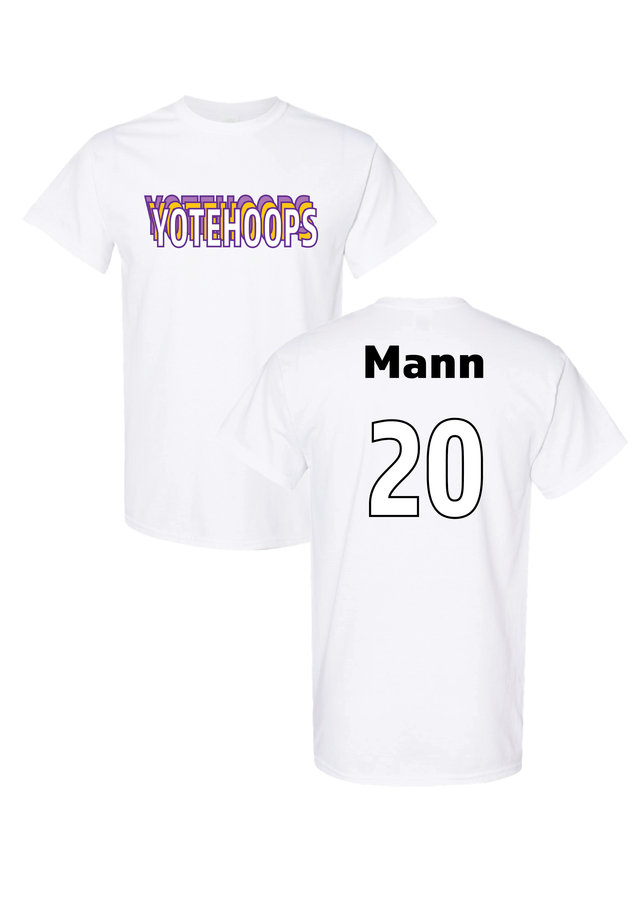 College of Idaho Mens Basketball Classic Tee - CJ Mann