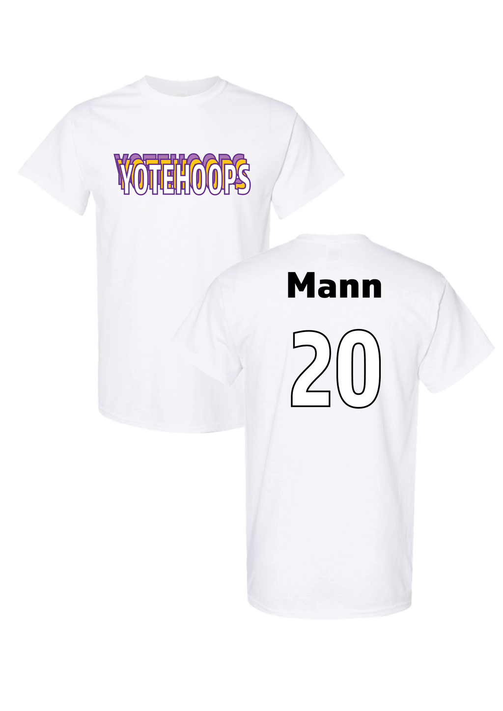 College of Idaho Mens Basketball Classic Tee - CJ Mann