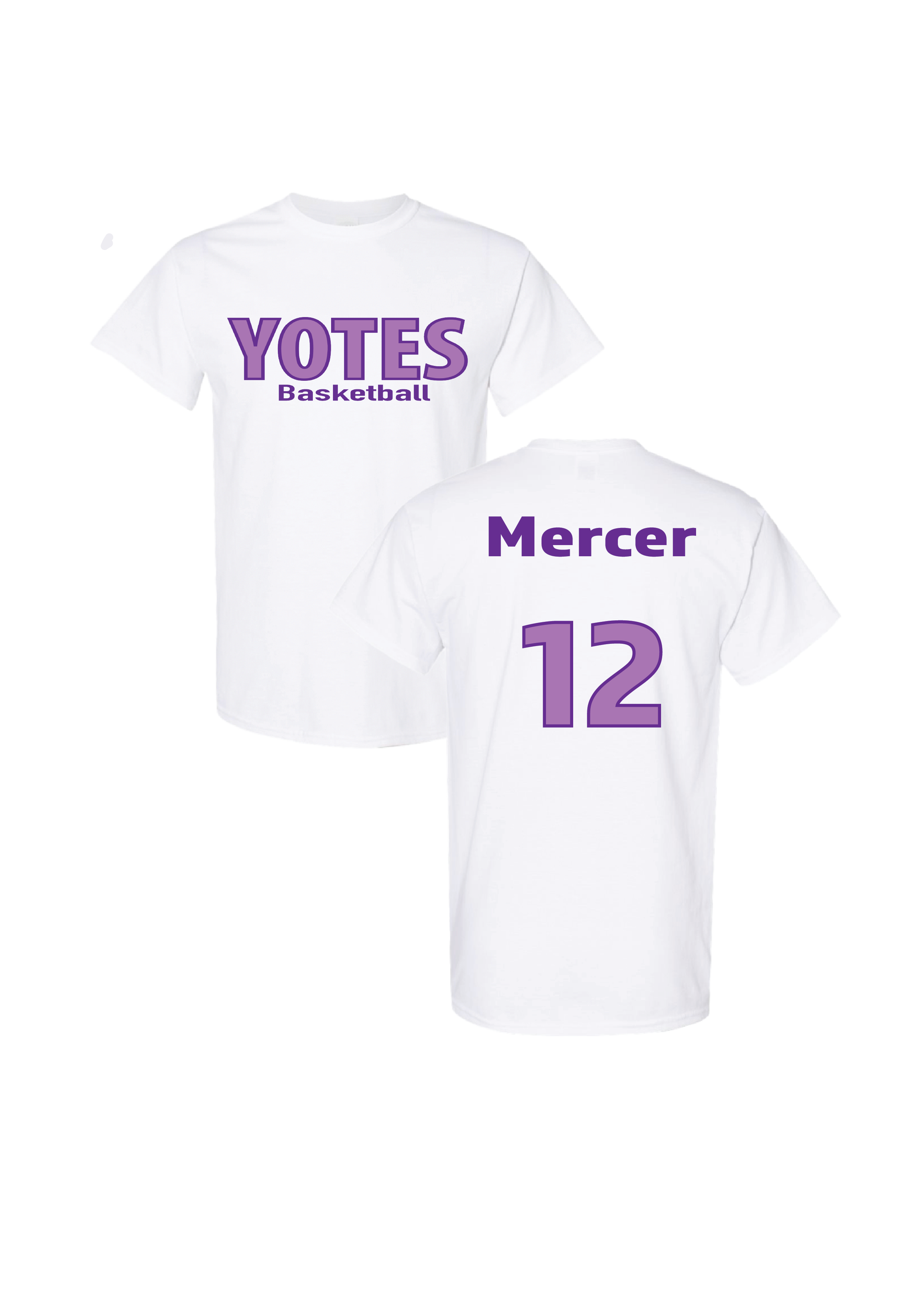 College of Idaho Mens Basketball Classic Tee - Isaac Mercer