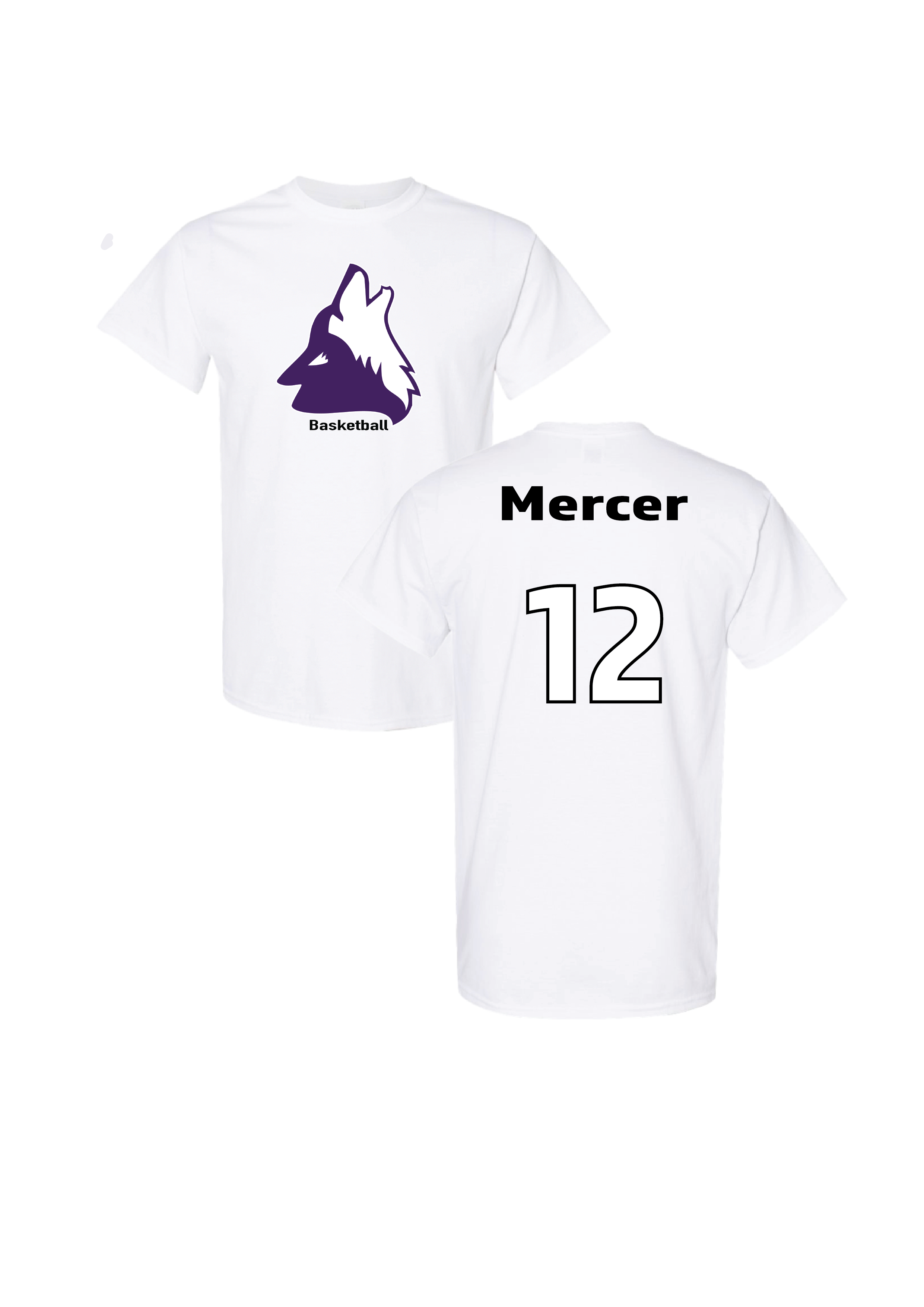 College of Idaho Mens Basketball Classic Tee - Isaac Mercer