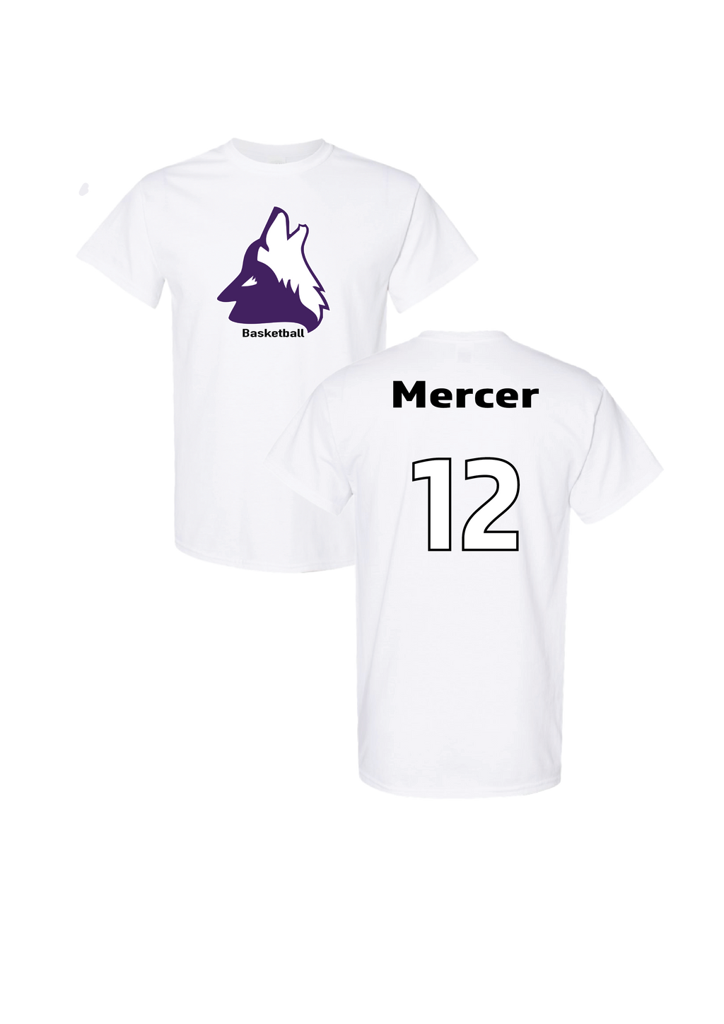 College of Idaho Mens Basketball Classic Tee - Isaac Mercer