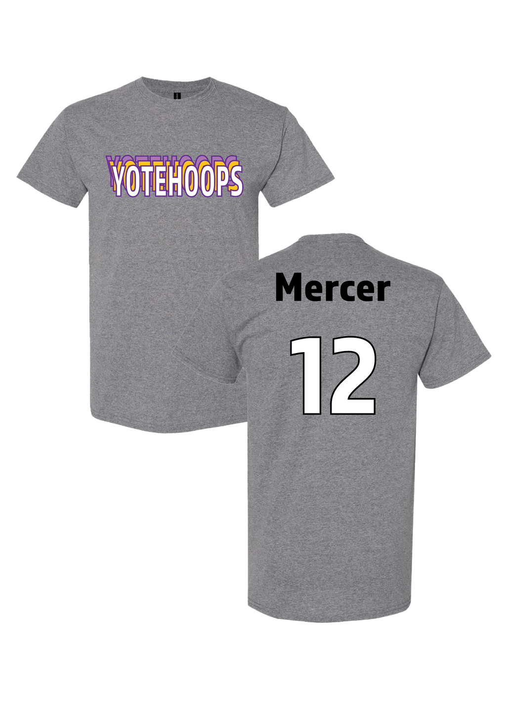 College of Idaho Mens Basketball Classic Tee - Isaac Mercer