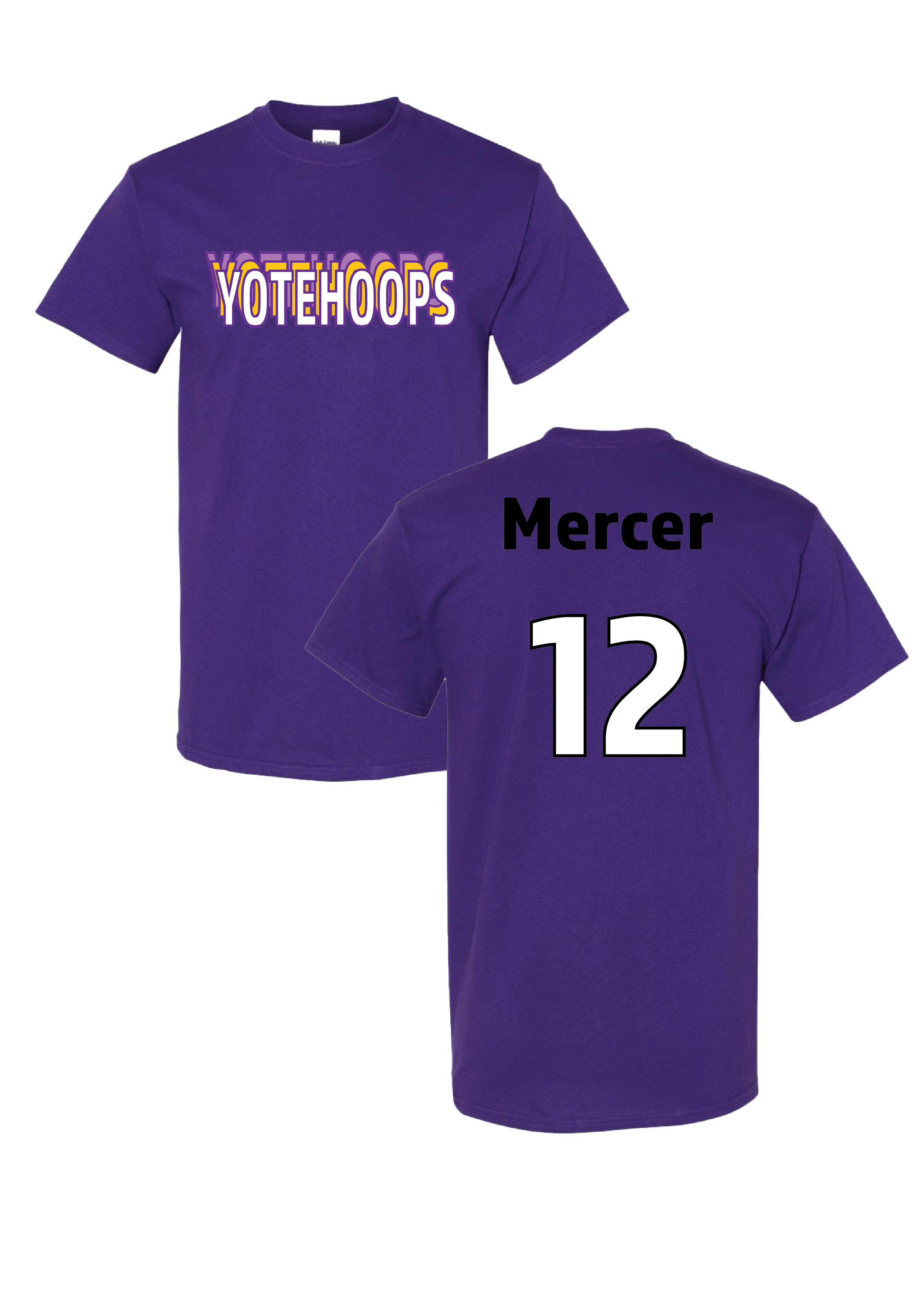 College of Idaho Mens Basketball Classic Tee - Isaac Mercer