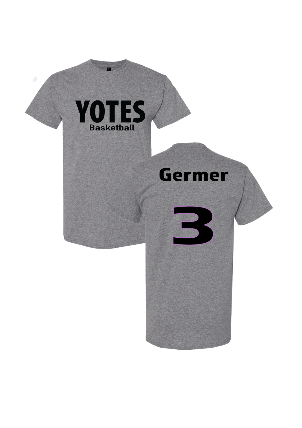 College of Idaho Mens Basketball Classic Tee - Alex Germer