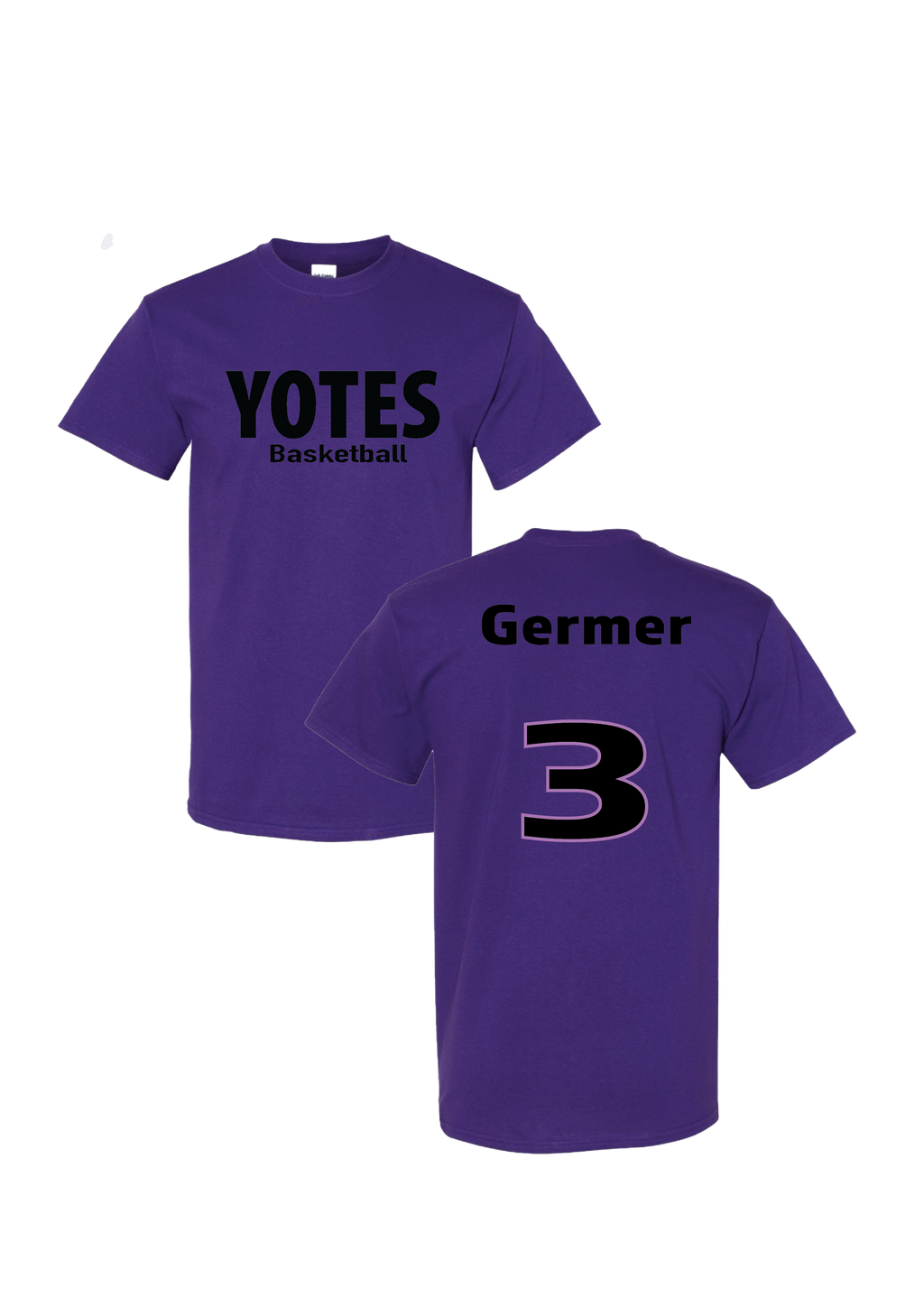College of Idaho Mens Basketball Classic Tee - Alex Germer