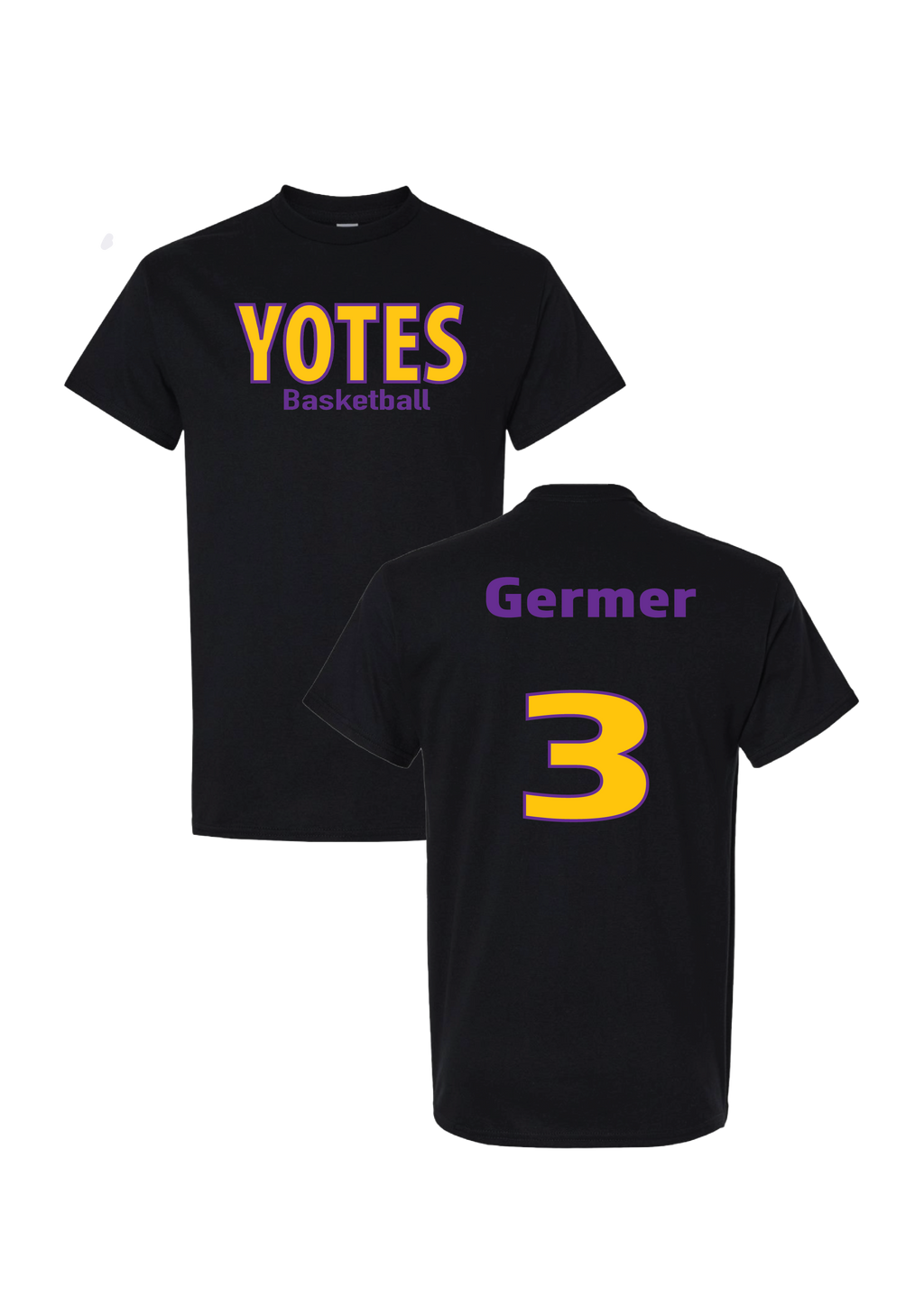 College of Idaho Mens Basketball Classic Tee - Alex Germer